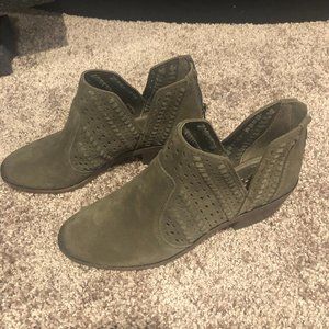 Olive Green Franco Sarto  Bootie
